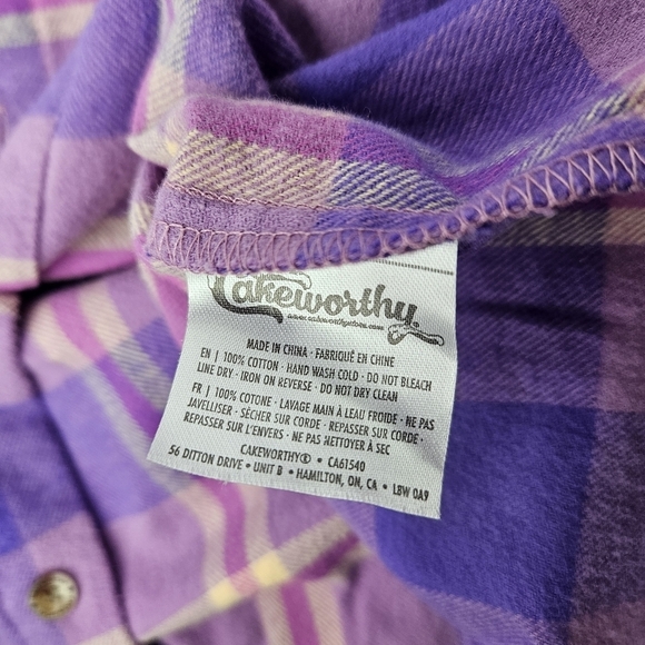 Cakeworthy Friends Phoebe flannel shirt - Picture 5 of 7